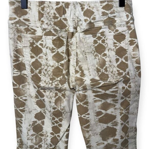We the Free Penny Pull On Pants Bootcut Snakeskin Print - Picture 12 of 16